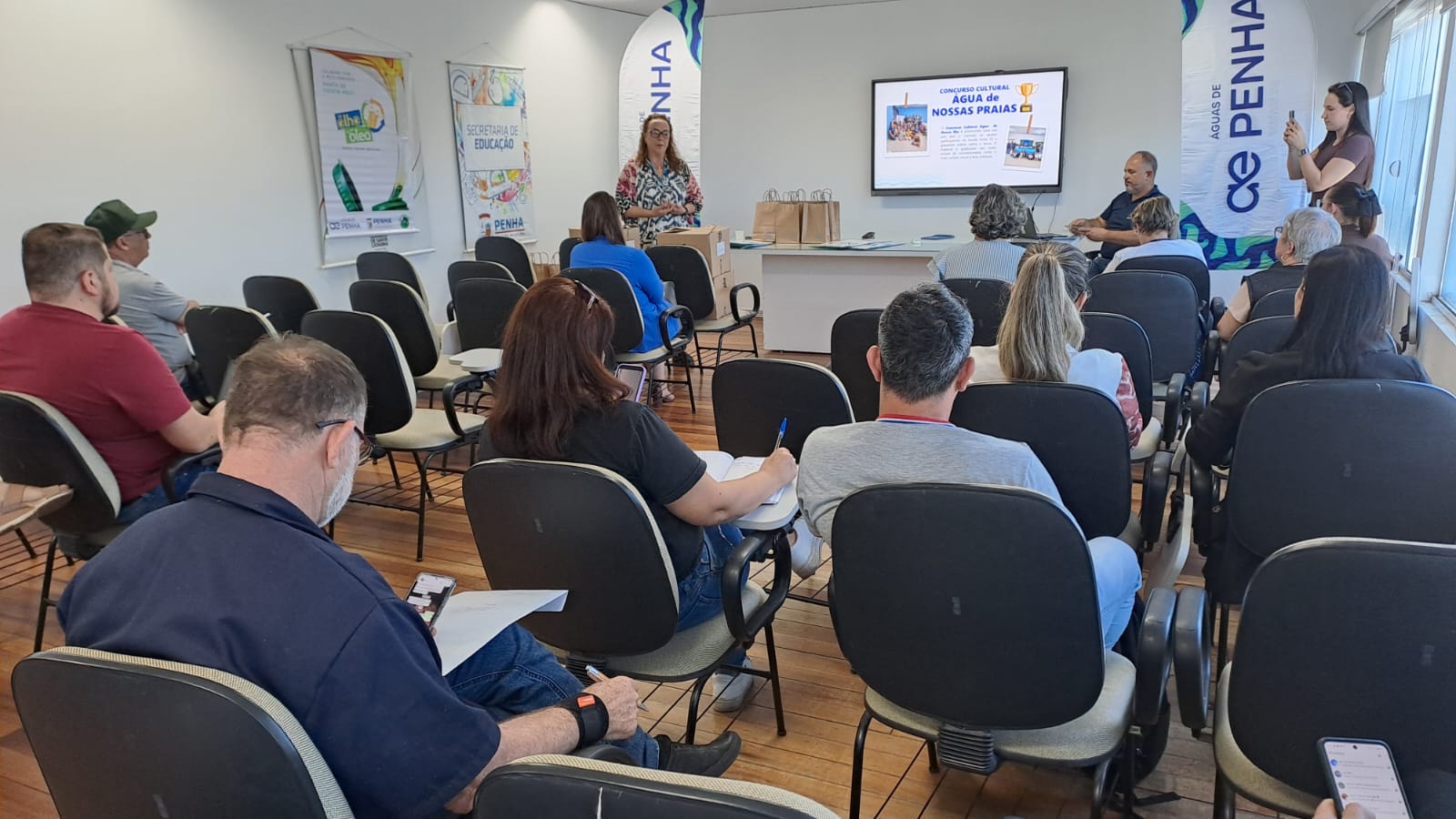 Programa Saúde Nota 10 e concurso sobre sustentabilidade são lançados em Penha Programa Saúde Nota 10 e concurso sobre sustentabilidade são lançados em Penha
