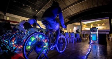 Ministério da Cultura e Águas de São Francisco do Sul apresentam: Bikecine pela primeira vez em Penha