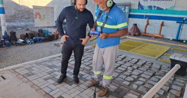 Centro de Treinamento da Aegea SC recebe homologação nacional de geofones para combate às perdas de água